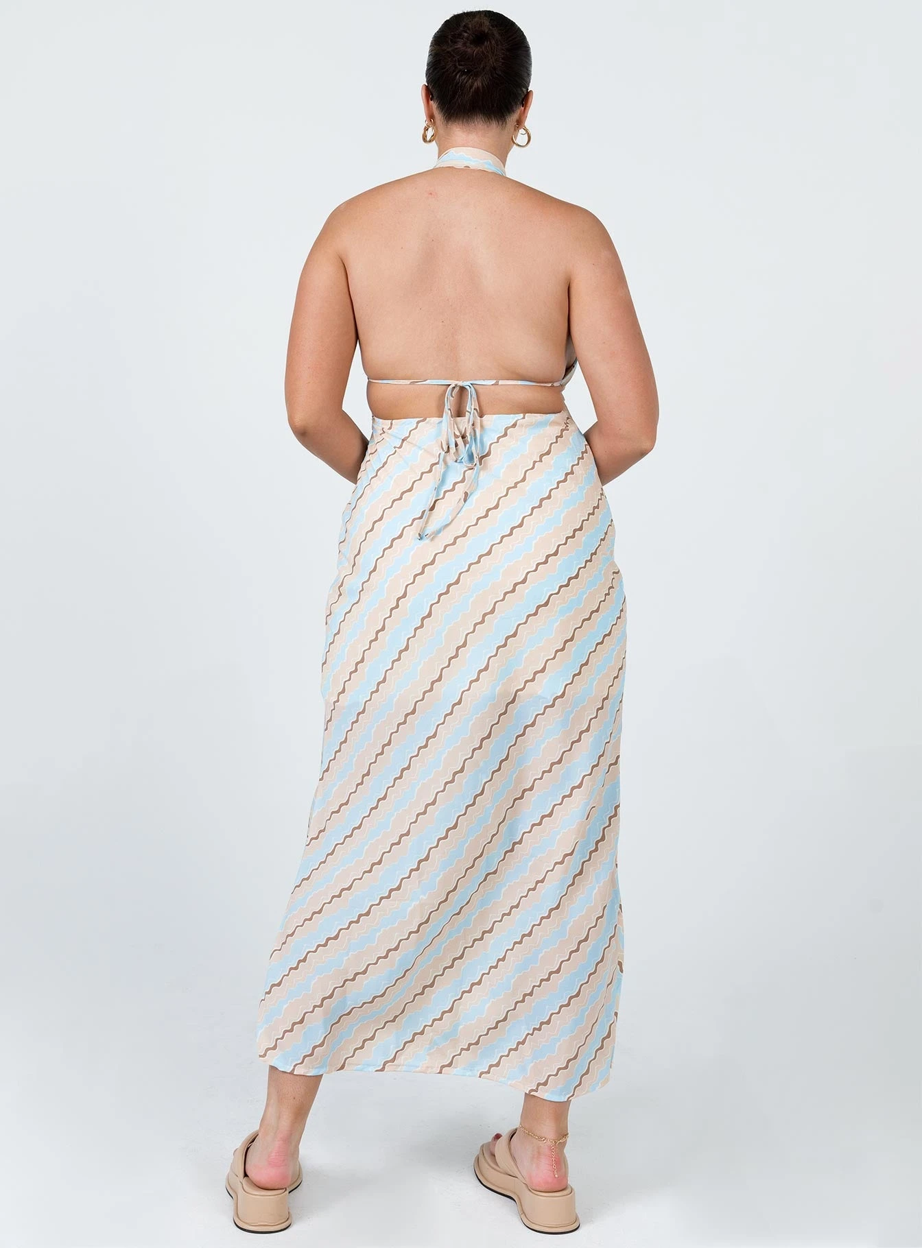 Princess Polly Alessia Maxi Dress Blue Multi 7 Princess Polly Alessia Maxi Dress Blue Multi - Image 5