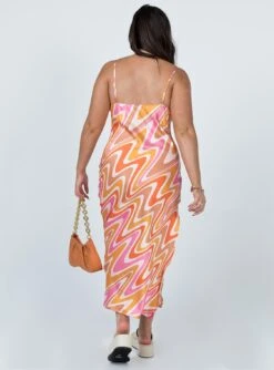 Princess Polly Zamora Maxi Dress Orange / Pink -Polly Store 4 9b248ab3 dfe6 4110 9332 0269ac2e9e10