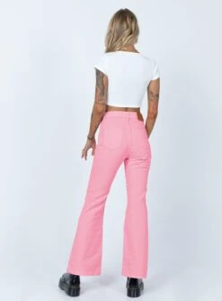 Princess Polly Cabarita Lounge Denim Jeans Pink -Polly Store 4 fd5a3936 16e8 458f 91e0 39547845b65d