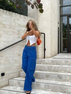 Miami Vice Pants Blue -Polly Store 5 modelinfo emma jane US2 b3aa38cb 7998 4b3b bedb 13890f06dac8