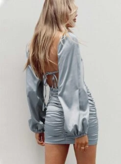 Princess Polly Alaina Long Sleeve Mini Dress Blue 15 Princess Polly Alaina Long Sleeve Mini Dress Blue -Polly Store 6 modelinfo elly us2 30e9b6ef 579f 42f7 bdc9 176ddacddacb