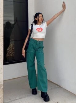 Miami Vice Pants Green -Polly Store 6C8CC0C7 D767 4193 BCF1 02D8B629E6C8