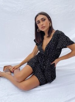 Princess Polly Bobbie Mini Dress Black