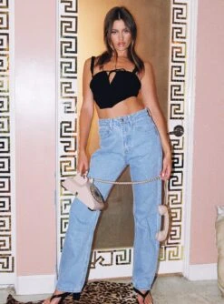 Princess Polly California Mid-Rise Denim Jeans -Polly Store CALIFORNIA MID RISE DENIM JEANS ee1b48ad fd32 42d4 9d71 33a1f4dee328