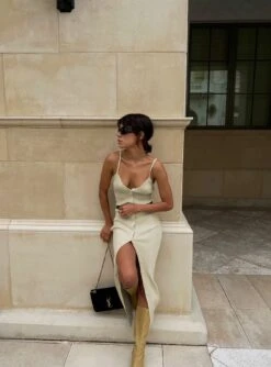 Casa Maxi Dress Cream -Polly Store CASAMIDICREAM endlesslyloveclub 2