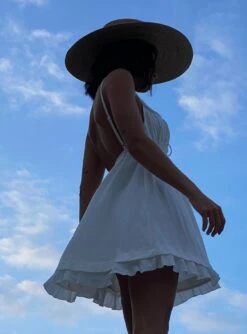 Princess Polly Empress Of Love Mini Dress White 30 Princess Polly Empress Of Love Mini Dress White -Polly Store EMPRESS OF LOVE MINI DRESS 1