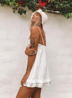 Princess Polly Empress Of Love Mini Dress White 24 Princess Polly Empress Of Love Mini Dress White -Polly Store EMPRESS OF LOVE MINI DRESS