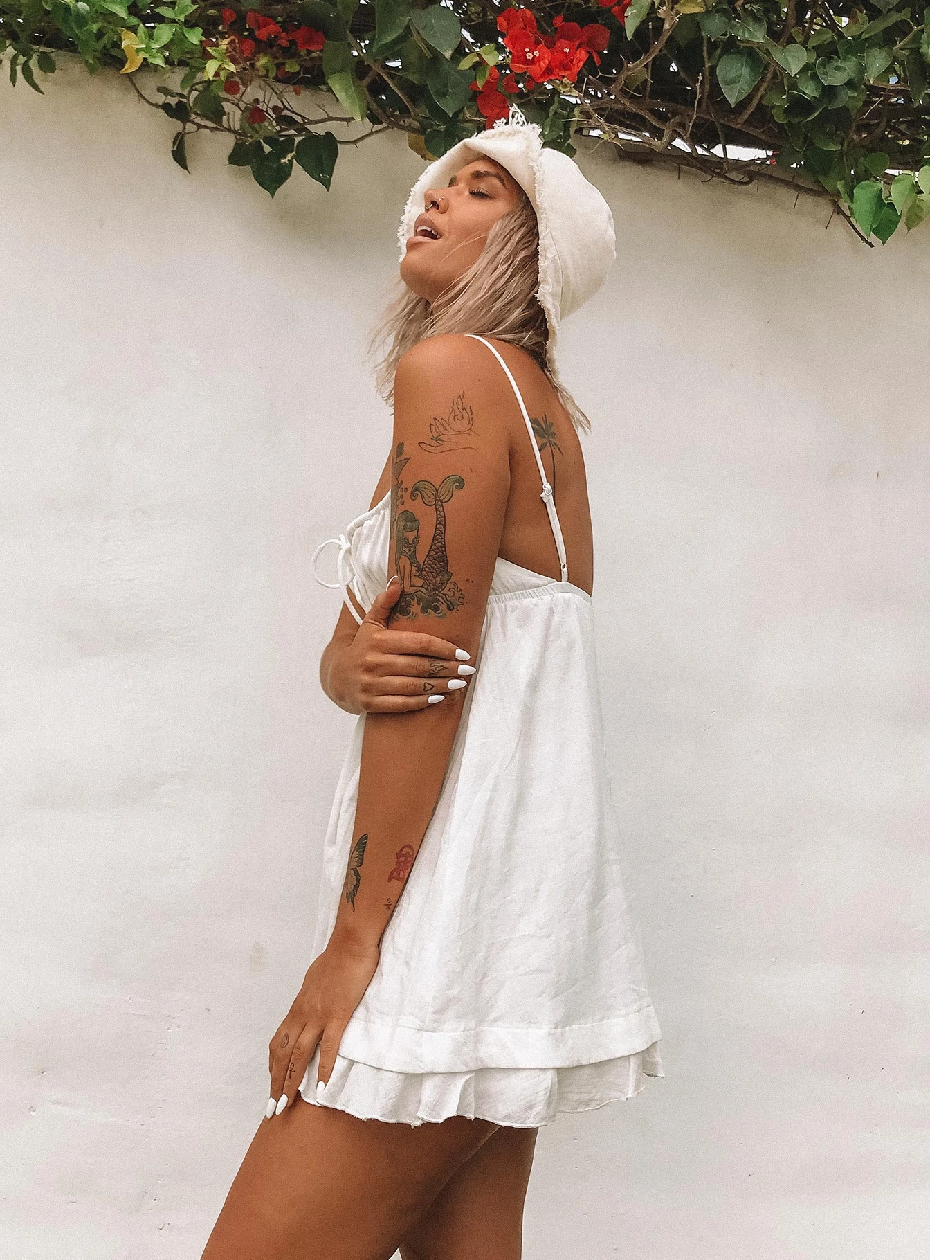 Princess Polly Empress Of Love Mini Dress White 9 Princess Polly Empress Of Love Mini Dress White - Image 7