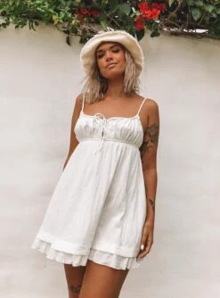 Princess Polly Empress Of Love Mini Dress White 25 Princess Polly Empress Of Love Mini Dress White -Polly Store EMPRESS OF LOVE MINI DRESS1