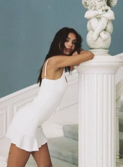 Princess Polly Kiribati Mini Dress White -Polly Store KIRIBATI MINI DRESS WHITE 1 bc7ab195 3518 4be0 84c8 f4a88c007eeb