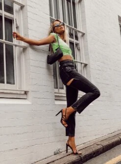 The Ragged Priest Ragged Priest Butt Cut Jean -Polly Store RAGGED PRIEST BUTT CUT JEAN