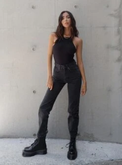 The Ragged Priest Ragged Priest Butt Cut Jean -Polly Store RAGGED PRIEST BUTT CUT JEAN AUBREY BODYSUIT