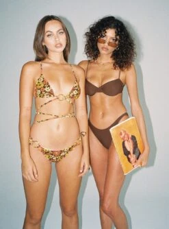 Bella Bikini Bottoms Multi Floral -Polly Store Re do