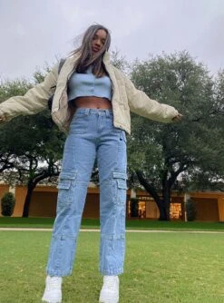 The Stacey Jeans Denim Blue -Polly Store THE STACEY JEANS DENIM BLUE d7c81d23 2392 4c07 956d 5b1e9fcf5d24