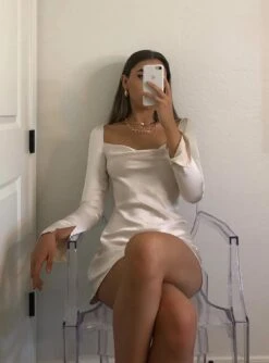 Star Power Mini Dress Champagne -Polly Store emmasevilles Star Power Mini Dress US0 58bac81d 931f 458f 8dcc 450175d49937