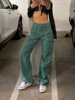 Miami Vice Pants Green -Polly Store jacquiealexander 1